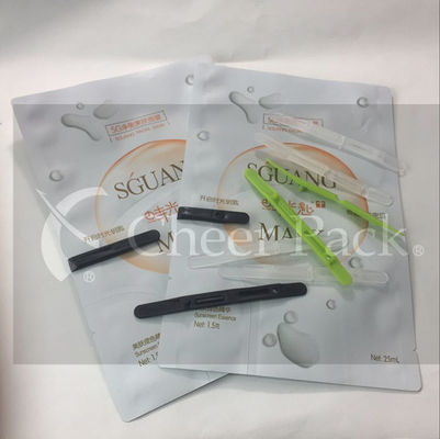 Los clips negros de la bolsa de plástico para el bolso de la máscara, sello plástico acortan el tamaño modificado para requisitos particulares
