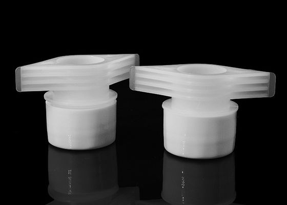 casquillos plásticos del canalón del diámetro externo de 24.5m m para la bolsa del líquido del detergente para ropa