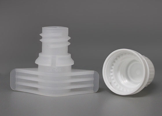 el grueso de 1m m fácil vierte los casquillos plásticos del canalón con los tops de la bolsa del anillo/de los alimentos para niños de la seguridad